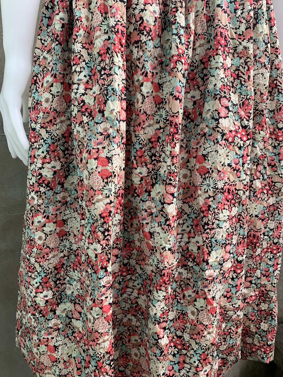 Junya Watanabe SS08 Floral Maxi Skirt Size 31" - 6 Thumbnail