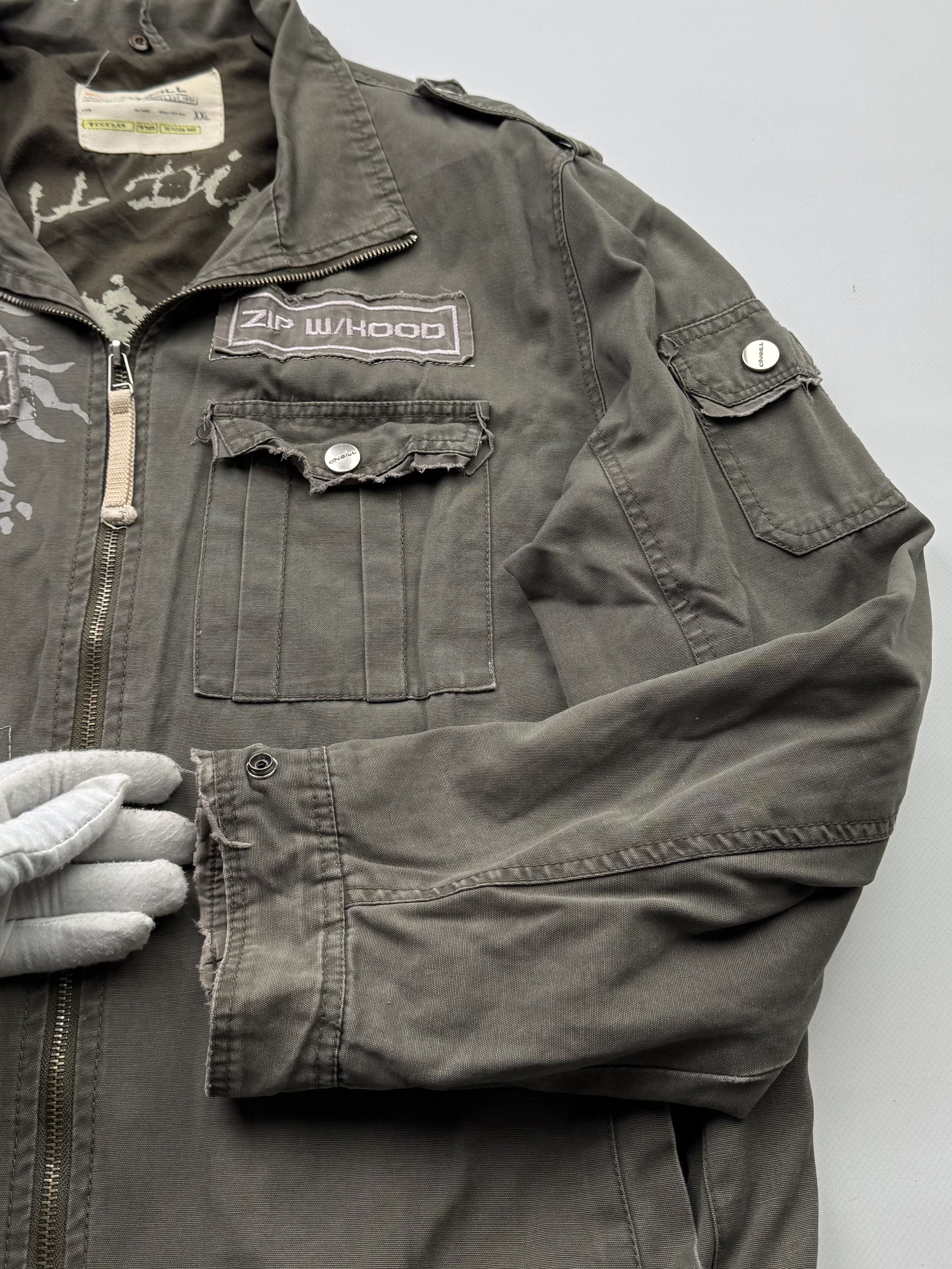 Vintage Vintage Distressed Jacket B579(V86)E2 Size US XXL / EU 58 / 5 - 4 Thumbnail