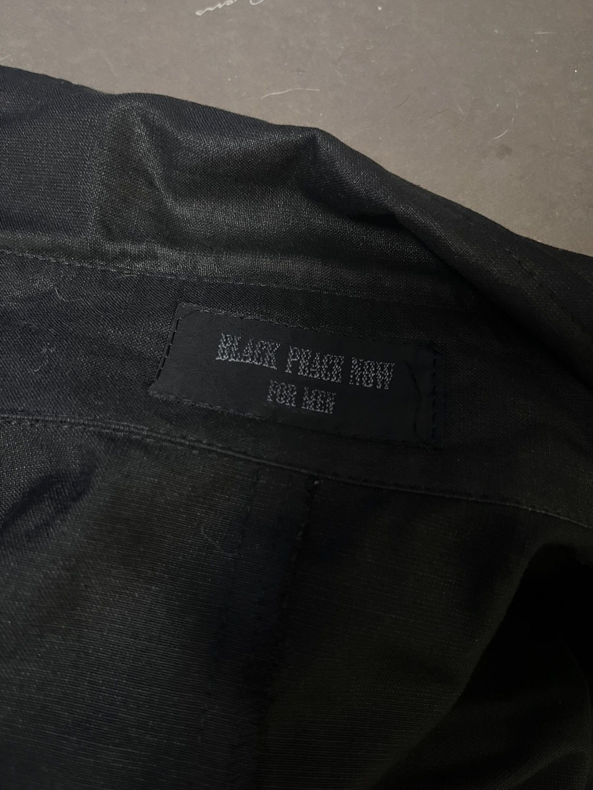 Japanese Brand 2000s Black Peace Now For Men Avant-Garde Stud Layer Shirt Size US M / EU 48-50 / 2 - 5 Thumbnail