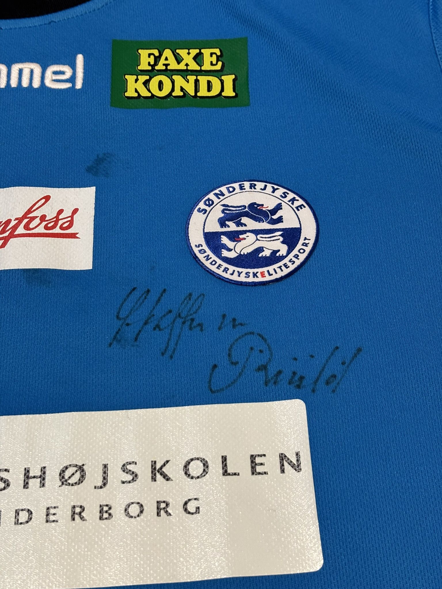 Hummel Sonderjyske #16 Hummel Handball Goalkeeper Shirt Size XL Size US XL / EU 56 / 4 - 10 Thumbnail