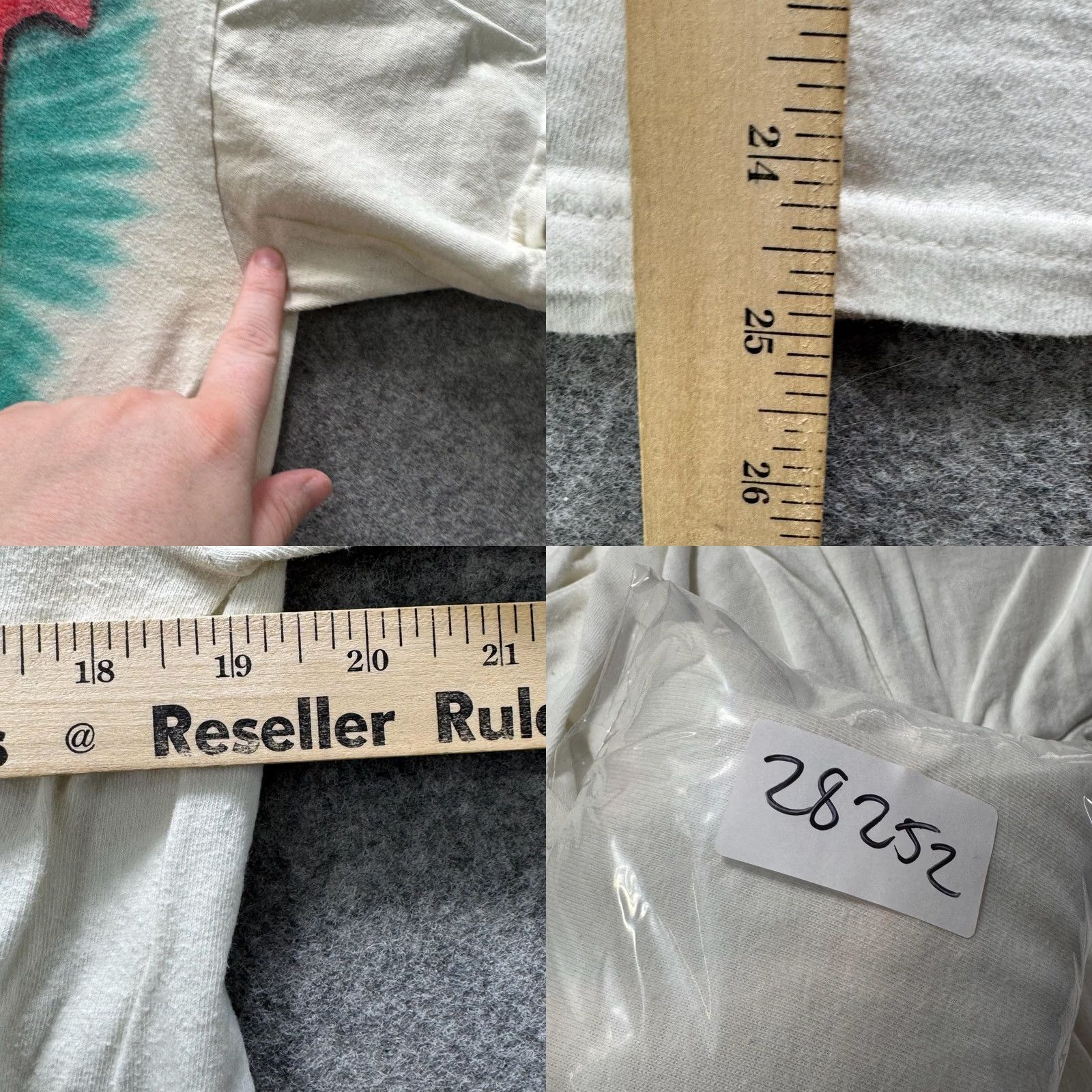 Vintage VINTAGE Shirt Mens M White Crewneck Cotton Preshrunk Jersey Short Sleeve y2k SS Size US M / EU 48-50 / 2 - 9 Thumbnail