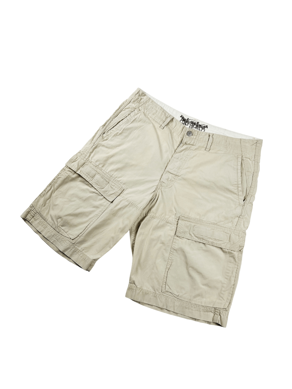 Levi's × Levi's Vintage Clothing × Vintage Levis Levi's Cargo Shorts 36 Size US 36 / EU 52 - 2 Thumbnail