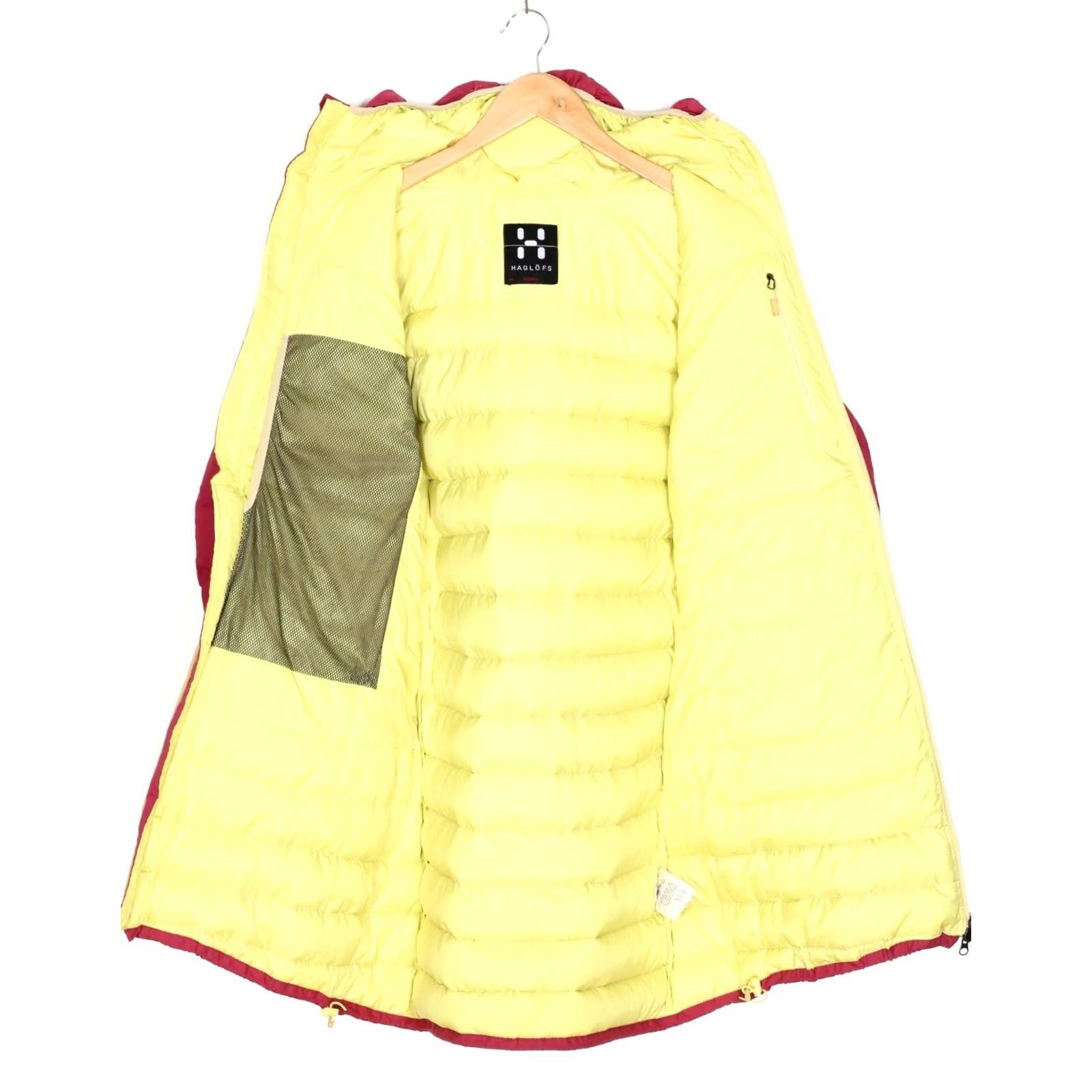 Vintage Haglöfs BIVVY Hooded Down Puffer Jacket Women M PERTEX CLASSIC ECO MJ5991 Pink Size M / US 6-8 / IT 42-44 - 4 Thumbnail
