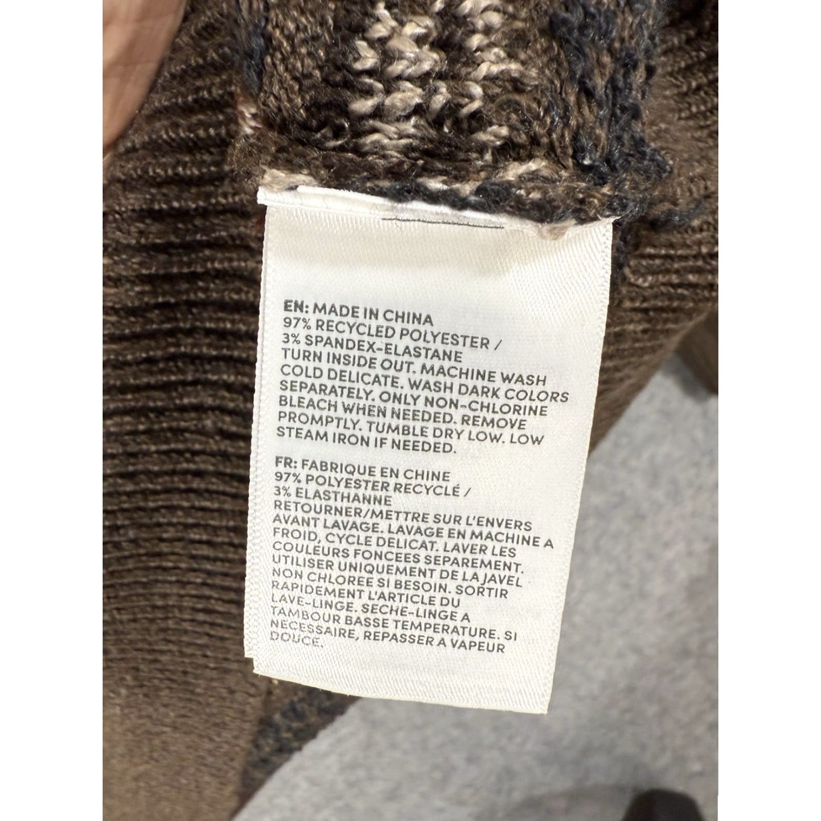 Lands' End Lands' End Fair Isle Pullover Sweater Men 2XL Brown Long Sleeve Stretch NWT Size US XXL / EU 58 / 5 - 6 Thumbnail