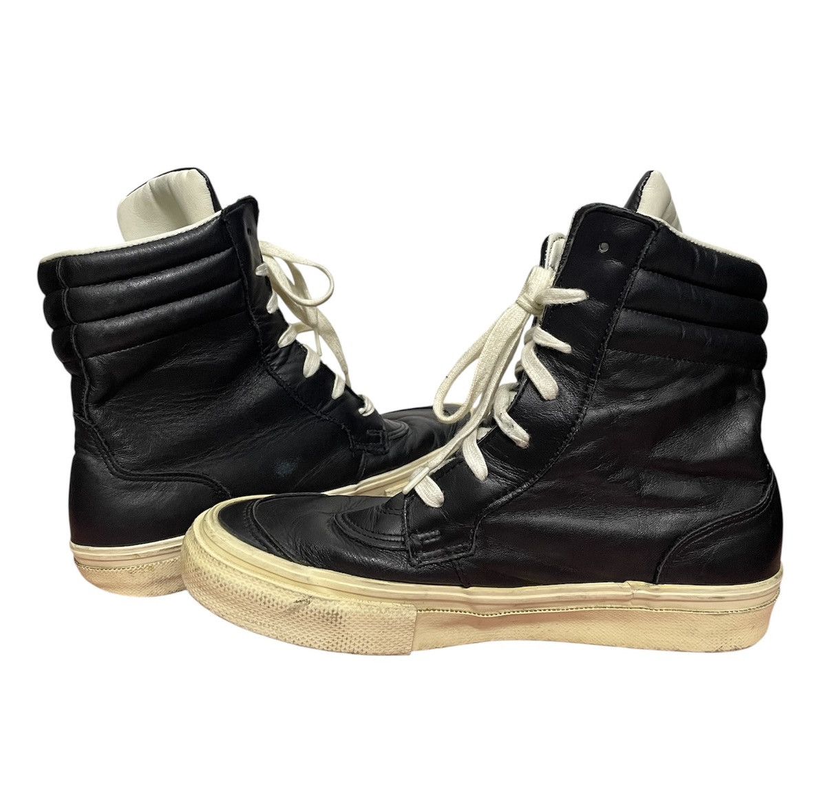 Yohji Yamamoto Vintage Yohji Yamamoto Geobasket Shoes Rick Owens Style Size US 7 / EU 40 - 4 Thumbnail