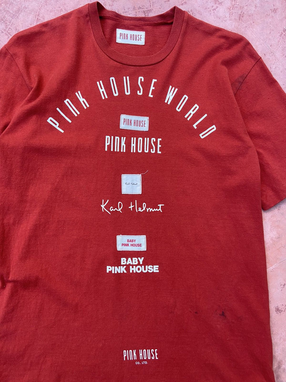 Karl Helmut 🔥 Karl Helmut X Pink House t shirt Size US M / EU 48-50 / 2 - 2 Thumbnail