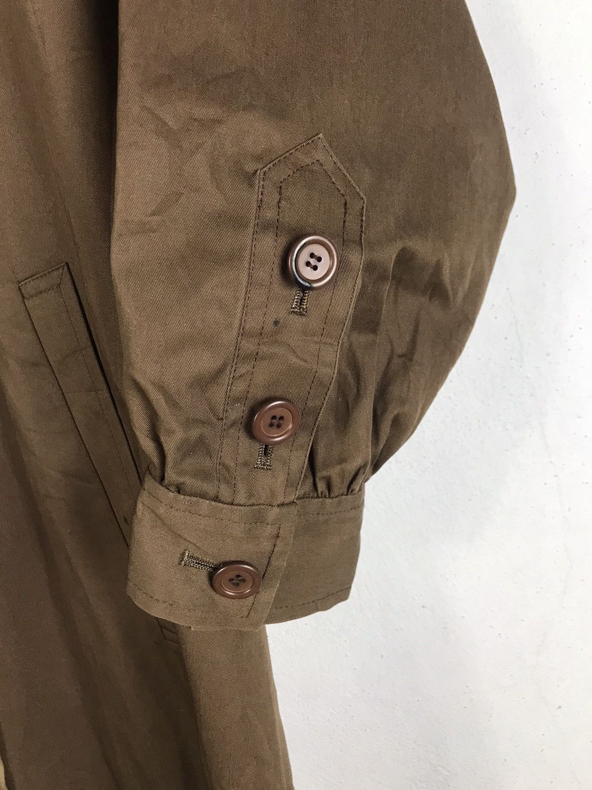 Yves Saint Laurent 🔥Rare🔥Vintage Yves Saint Laurent Paris Trench Coat Size S / US 4 / IT 40 - 8 Thumbnail