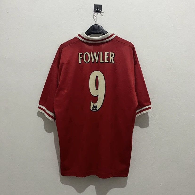 Reebok Liverpool 1996-98 Home Fowler Soccer Jersey - L Size US L / EU 52-54 / 3 - 1 Thumbnail