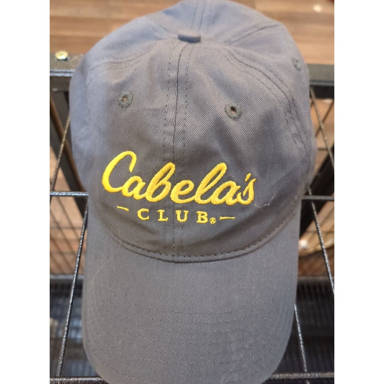 Vintage Cabela's Gray Hat Adjustable One Size Baseball Cap Men Adjustable Gray Cap Size ONE SIZE - 2 Thumbnail