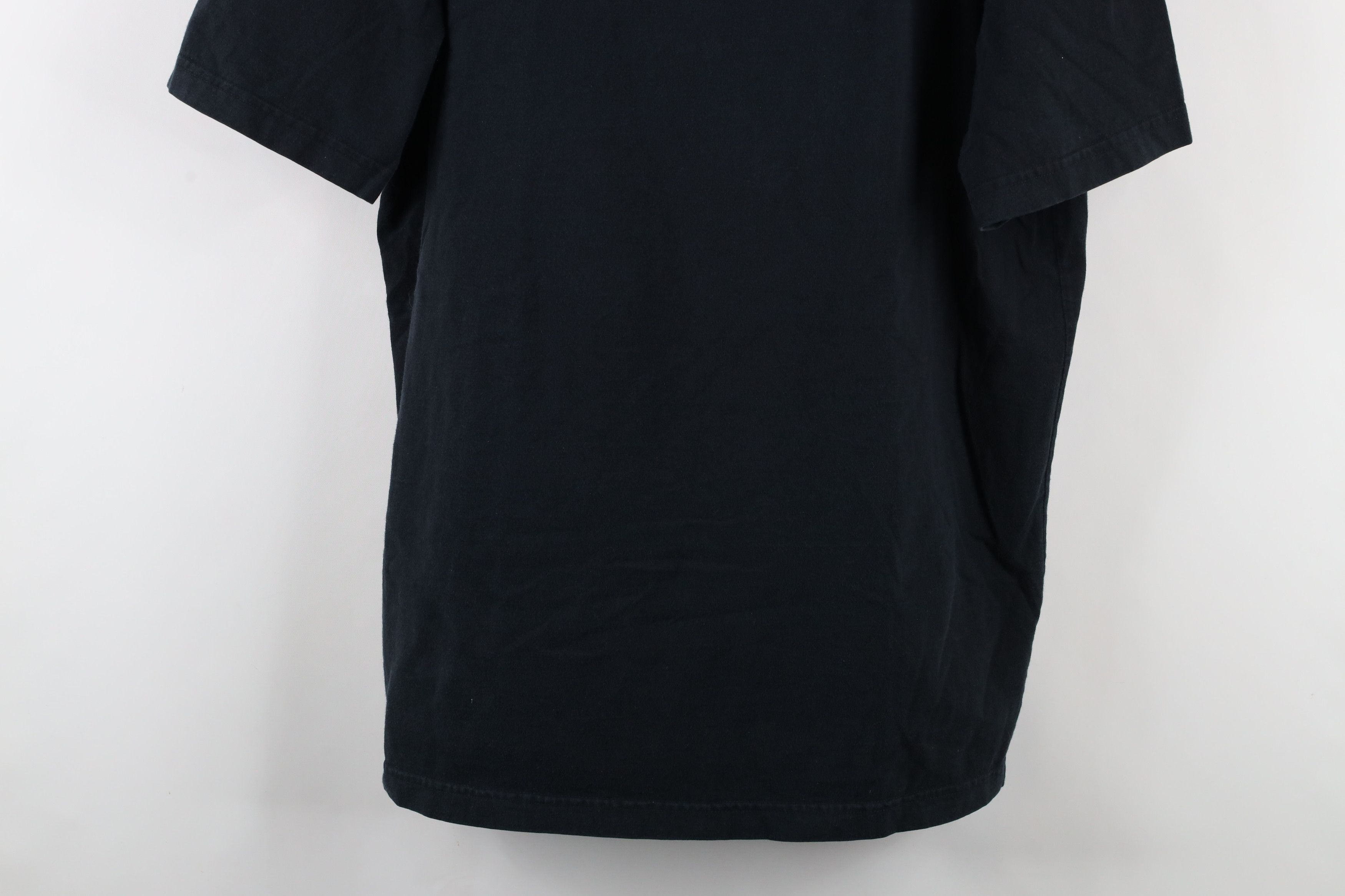 Lands' End × Vintage Vintage 90s Lands End Blank Heavyweight Cotton T-Shirt Black Size US L / EU 52-54 / 3 - 3 Thumbnail
