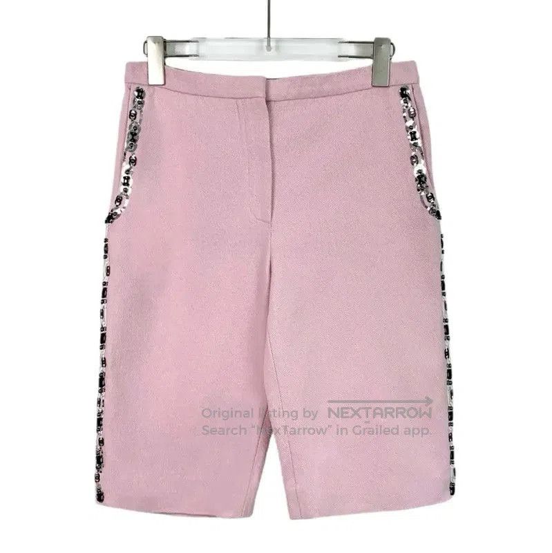 Chanel Chanel Pink Cotton Women's Shorts . Size 23" - 1 Thumbnail