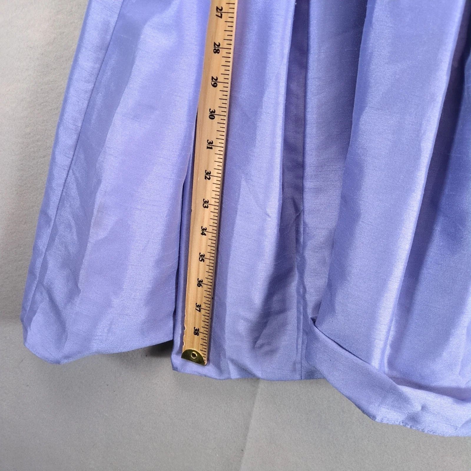Other New Directions Lavender Fit & Flare Wrap Dress Sz10 Textured Size L / US 10 / IT 46 - 10 Thumbnail