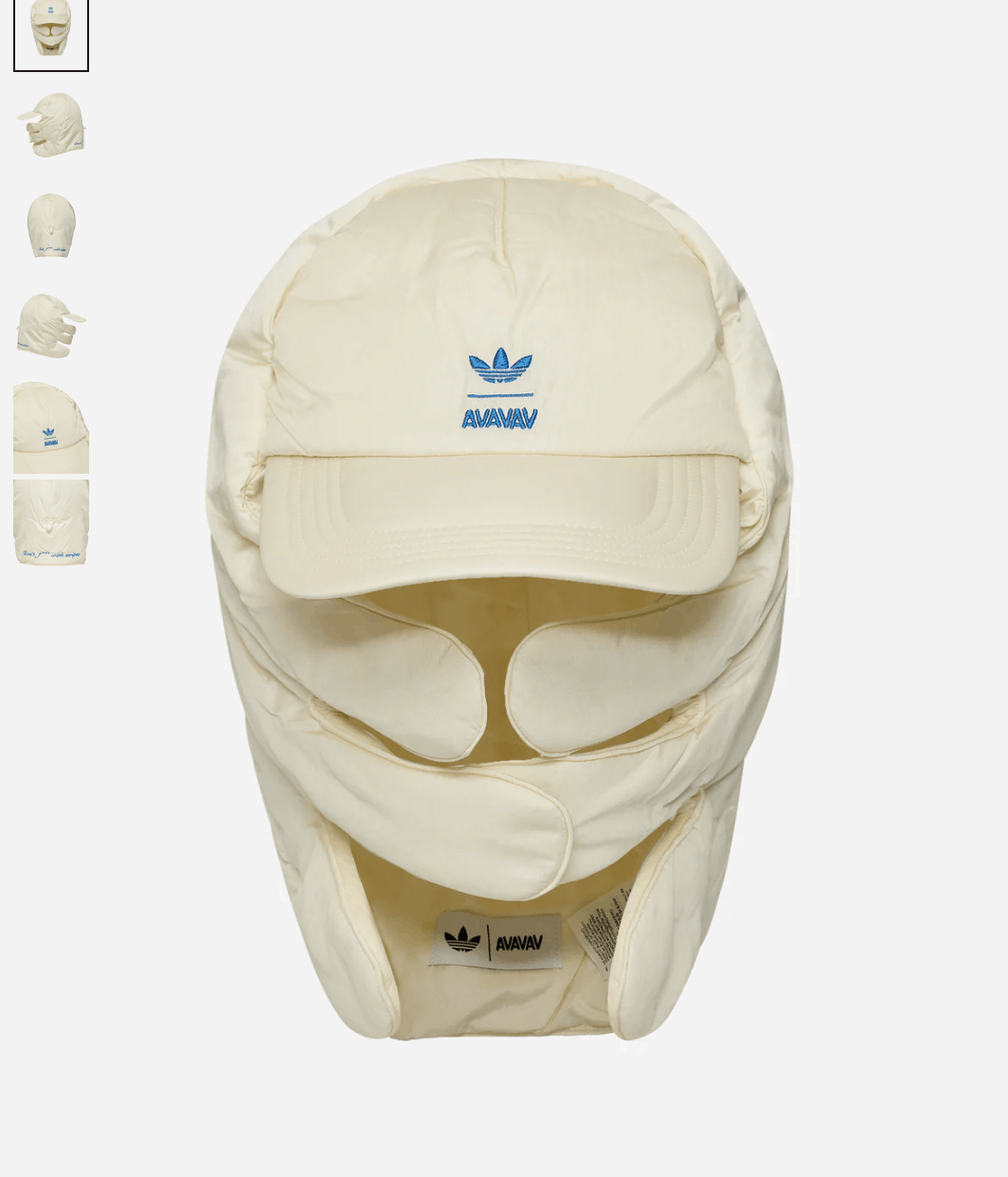 AVAVAV × Adidas Avavav Finger Cap Cream White Size ONE SIZE - 1 Thumbnail