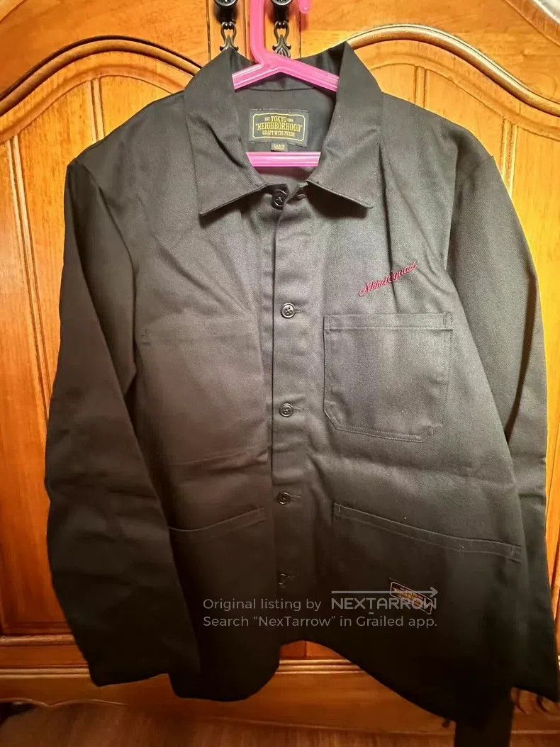 Neighborhood Neighborhood Black Work Jacket Size US L / EU 52-54 / 3 - 3 Thumbnail