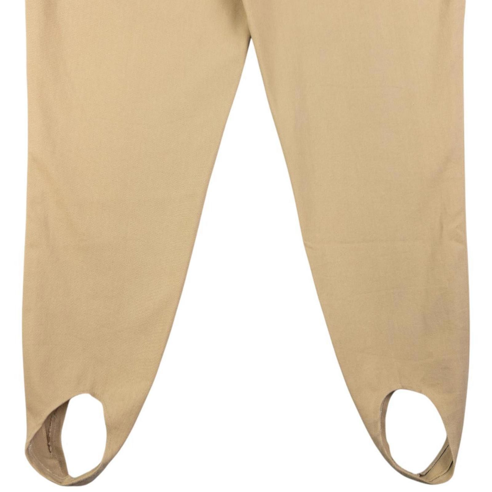 Issey Miyake Vintage Issey Miyake Stretch Stirrup Trousers Womens W23 Size 23" - 5 Thumbnail