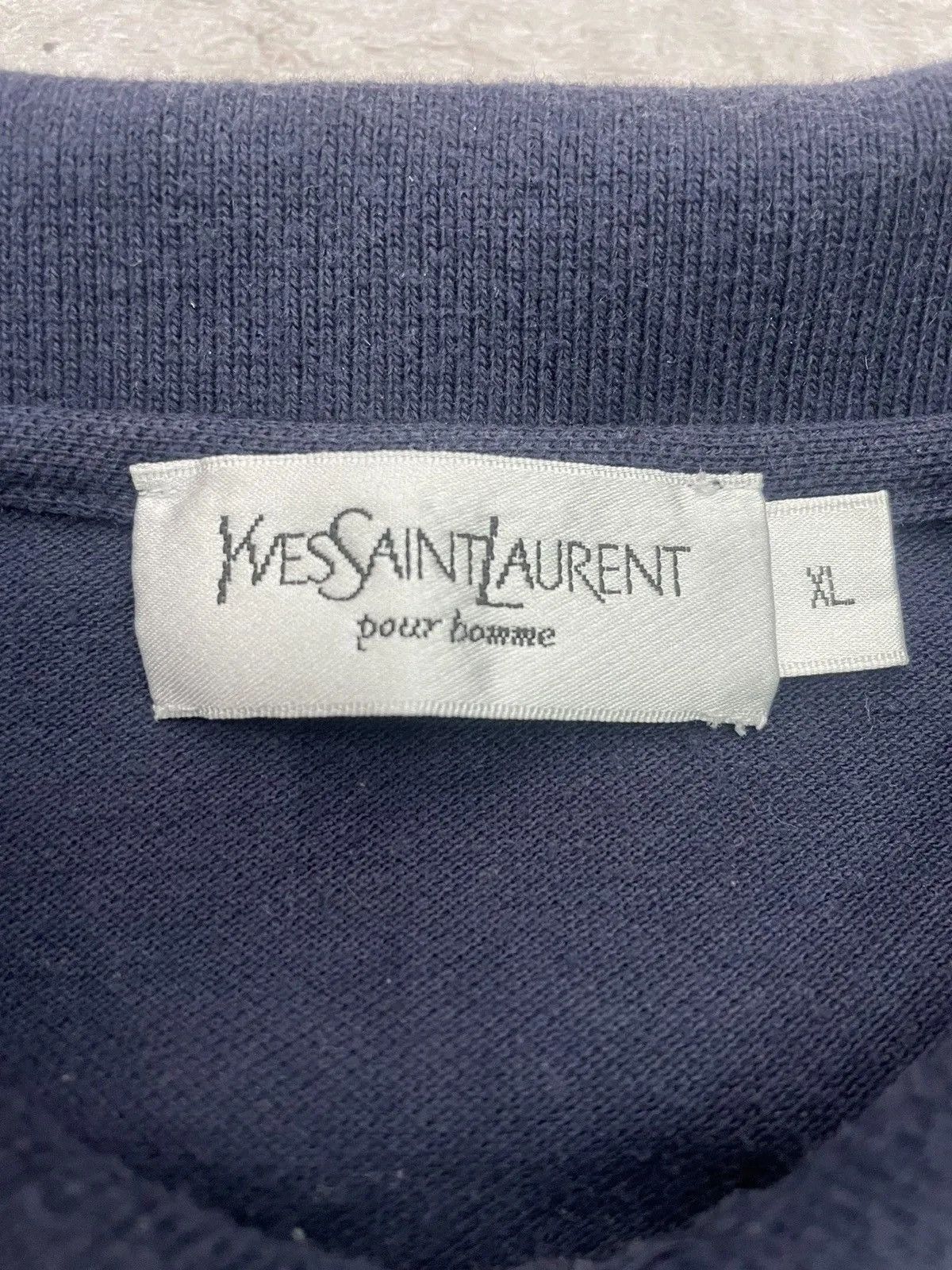 Yves Saint Laurent Vintage old money polo Yves Saint Laurent mini logo Size US XL / EU 56 / 4 - 5 Thumbnail