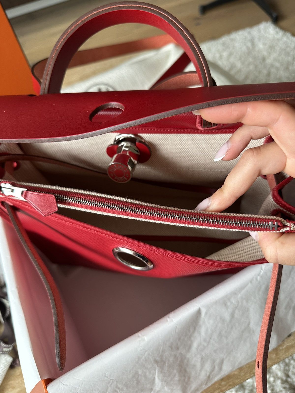 Hermes Hermes Herbag Never Worn Size ONE SIZE - 4 Thumbnail