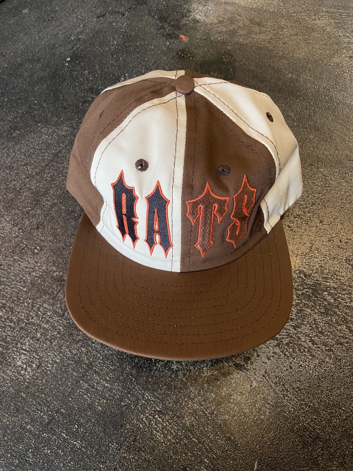 Other Stray Rats Gothik Two Tone Hat Brown Size ONE SIZE - 2 Thumbnail
