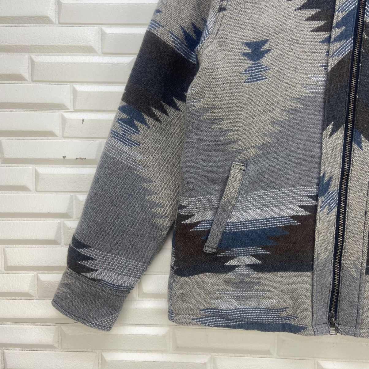 Japanese Brand Azul by Moussy Street Fashion Native Fleece Sherpa Jacket Size US S / EU 44-46 / 1 - 7 Thumbnail