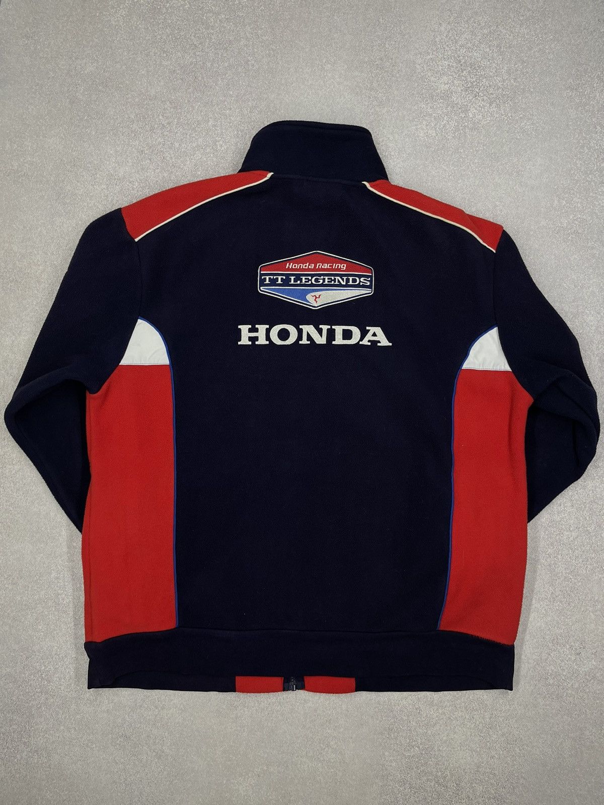 Honda Vintage Honda Racing TT Legends Fleece Jacket Motul F1 Size US XL / EU 56 / 4 - 2 Thumbnail