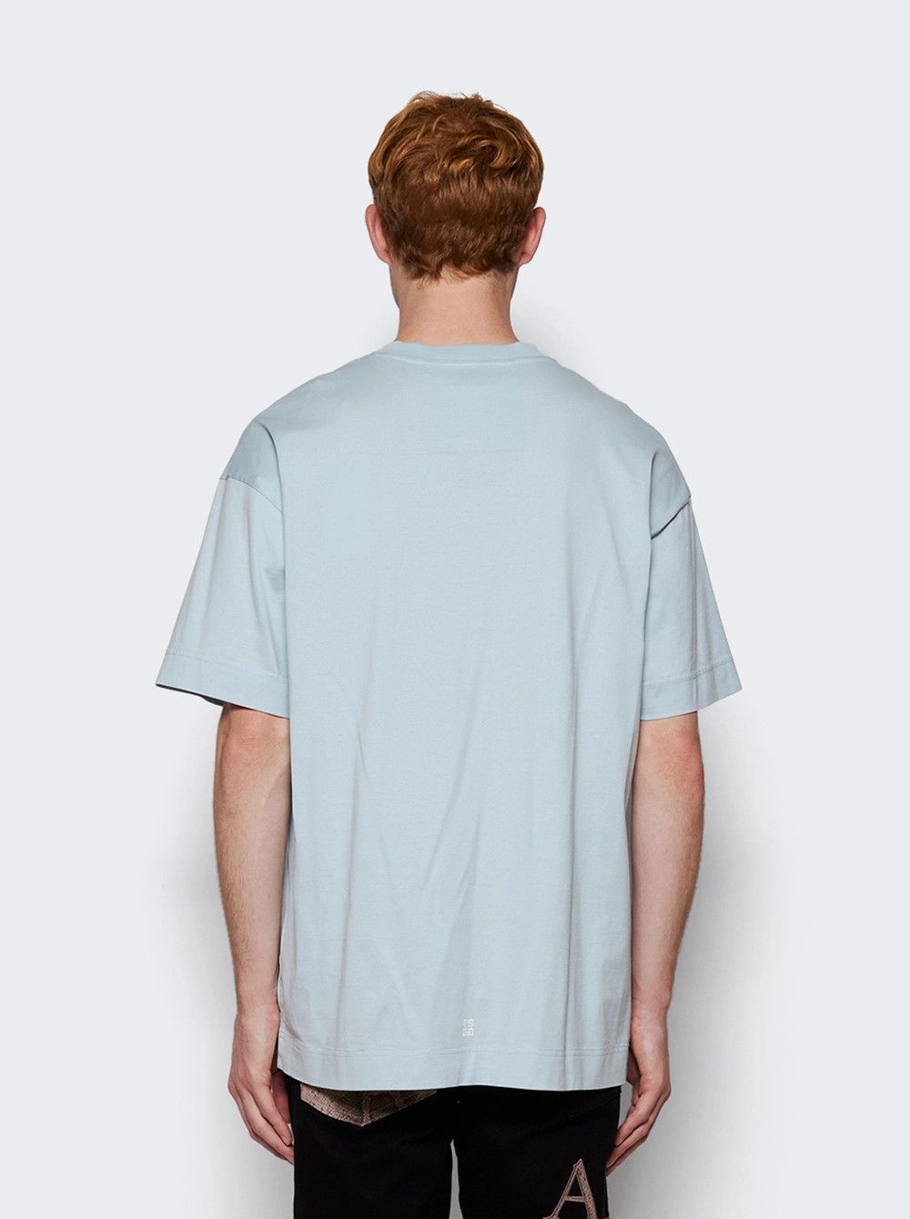 Givenchy Sky Blue Aqua Stars Logo Oversized T-Shirt Size US M / EU 48-50 / 2 - 4 Thumbnail