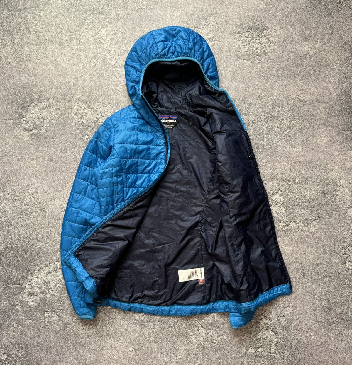 Patagonia Patagonia XS zip jacket hooded zip outdoor Wmns quilted 00s Size XS / US 0-2 / IT 36-38 - 4 Thumbnail