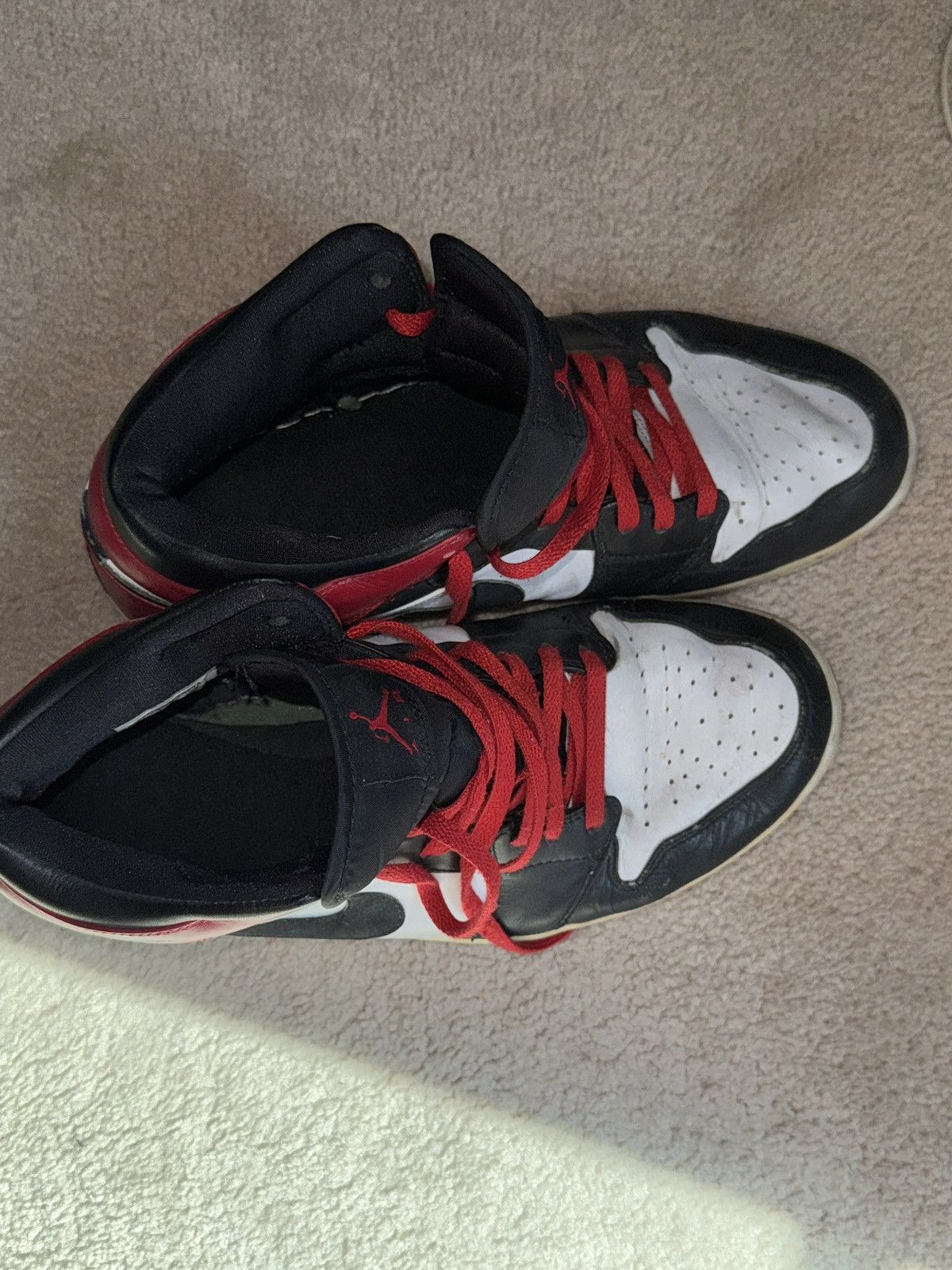 Jordan Brand Air Jordan One Mid Old Love 2007 Vintage Size US 12.5 / EU 45-46 - 9 Thumbnail