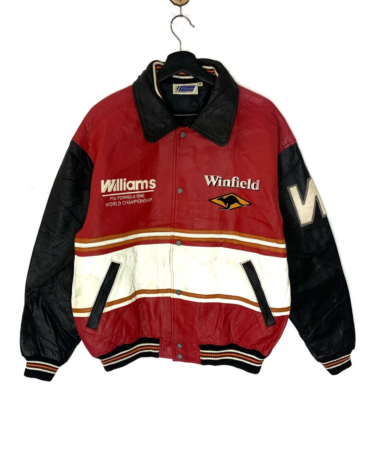 NASCAR Vintage 1999 Williams Winfield F1 Ralf Schumacher Zanardi Size US M / EU 48-50 / 2 - 1 Thumbnail