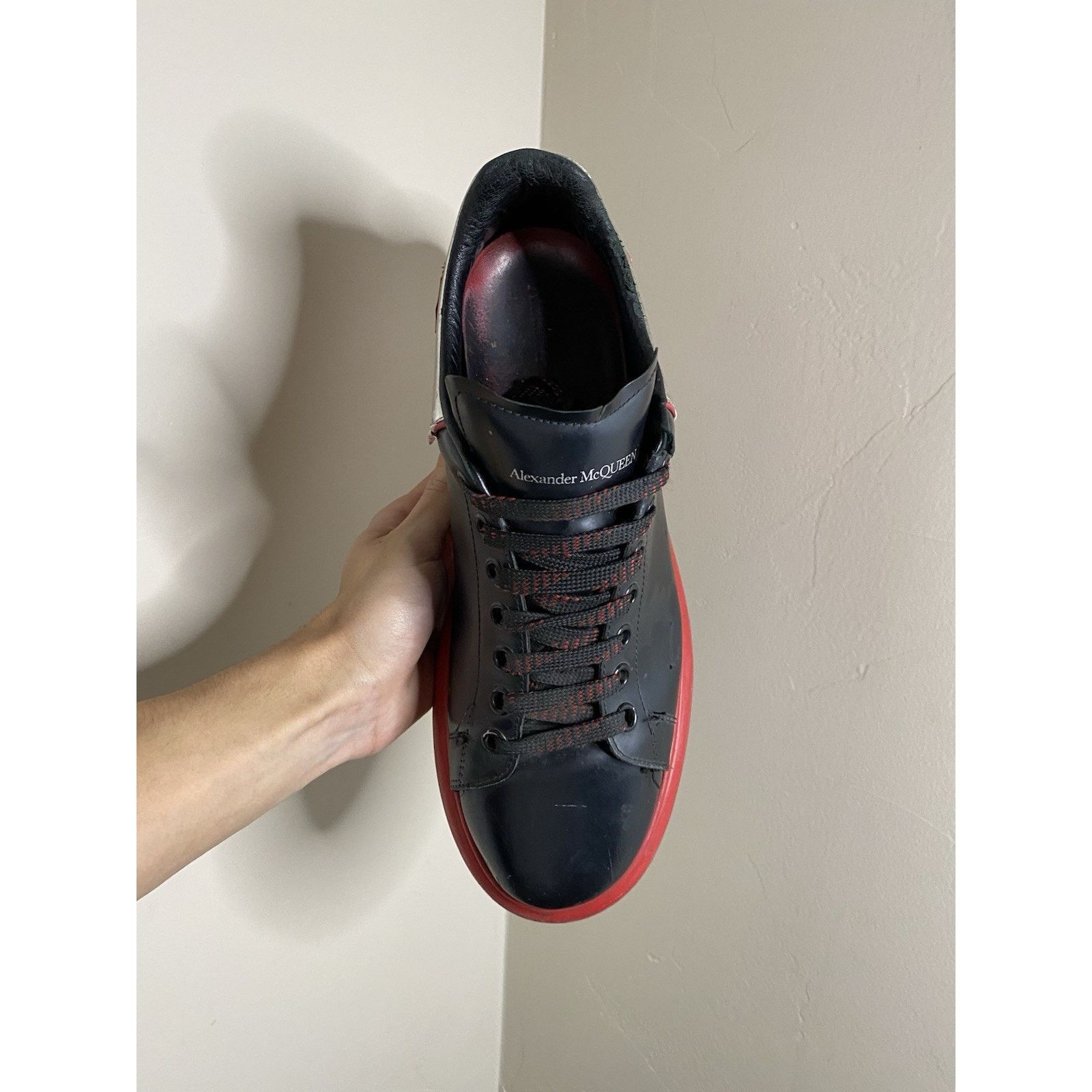 Alexander McQueen Alexander McQueen 'Black Silver Lust Red' ( 12 US) Size US 12 / EU 45 - 16 Thumbnail