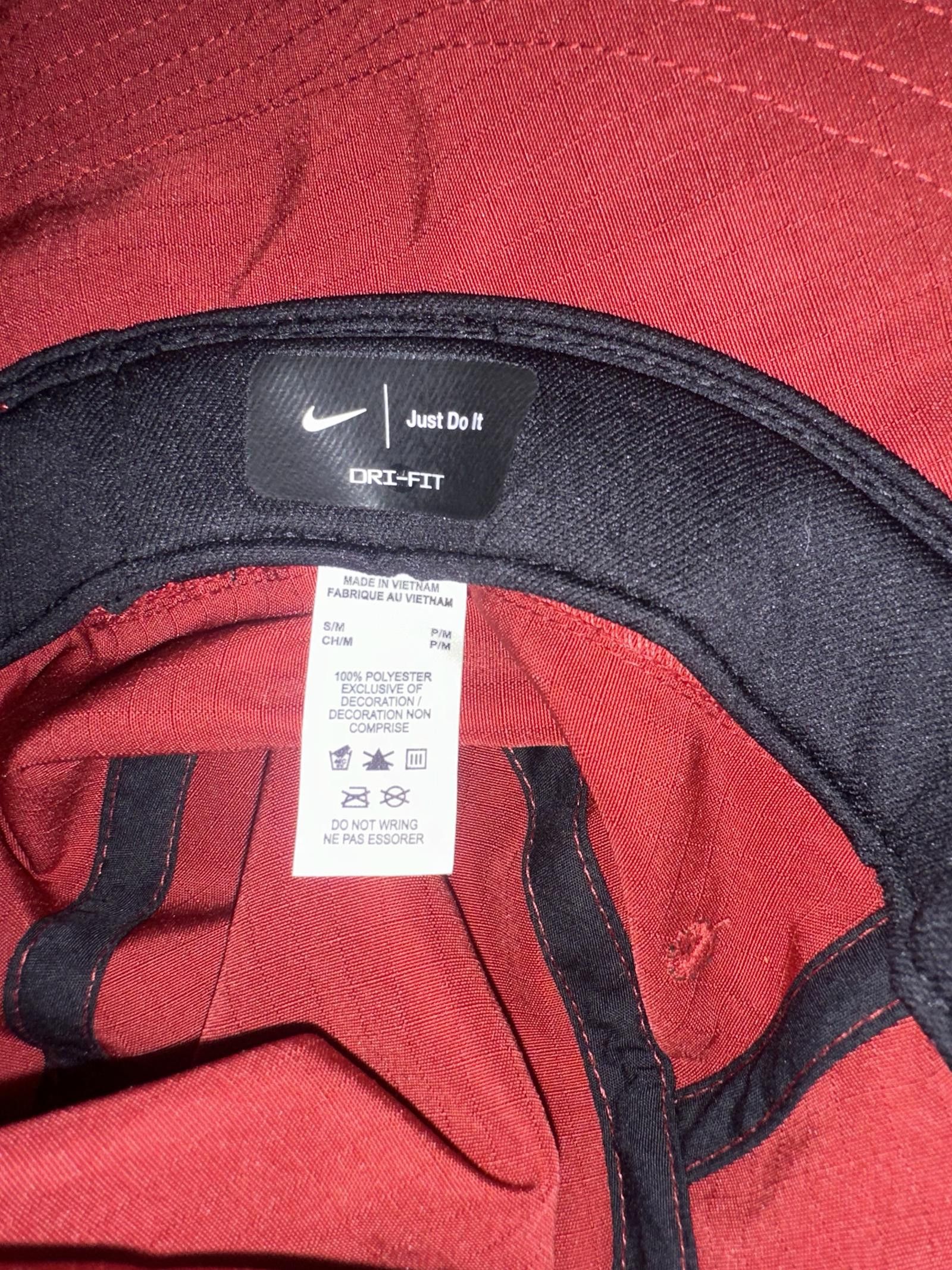 Nike USC Trojans Nike Cardinal SC Interlock Dry Bucket Hat Size ONE SIZE - 6 Thumbnail