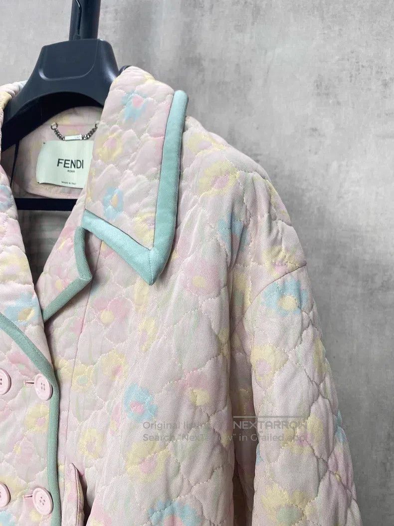 Fendi Fendi Colorful Cotton Jacket Size XS / US 0-2 / IT 36-38 - 2 Thumbnail