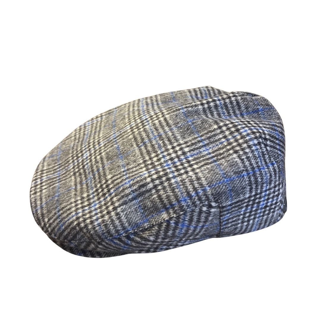 Brixton Hooligan Multi Plaid Houndstooth Snap Cap Newspaper Boy Size ONE SIZE - 3 Thumbnail