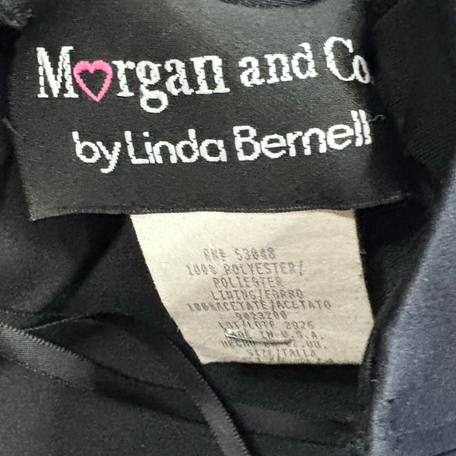 Vintage Vintage prom dress y2k by Morgan & Co sz 3/4 black Size S / US 4 / IT 40 - 3 Thumbnail