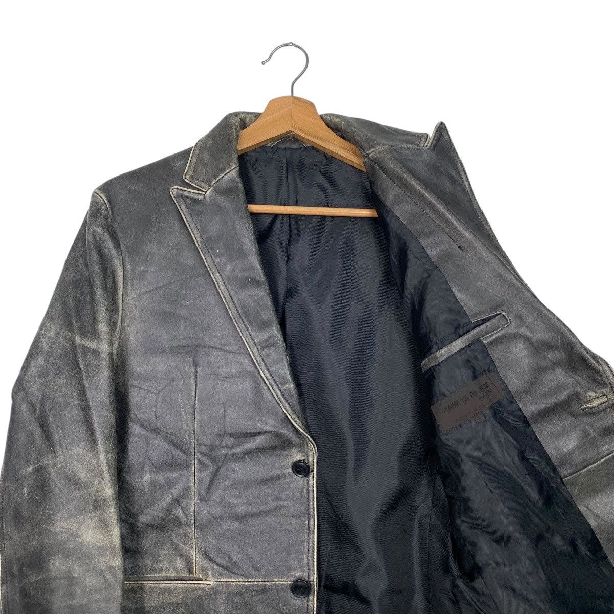 Comme Ca Ism × Japanese Brand × Leather Comme ca du mode patina leather jacket coat Size US M / EU 48-50 / 2 - 10 Thumbnail