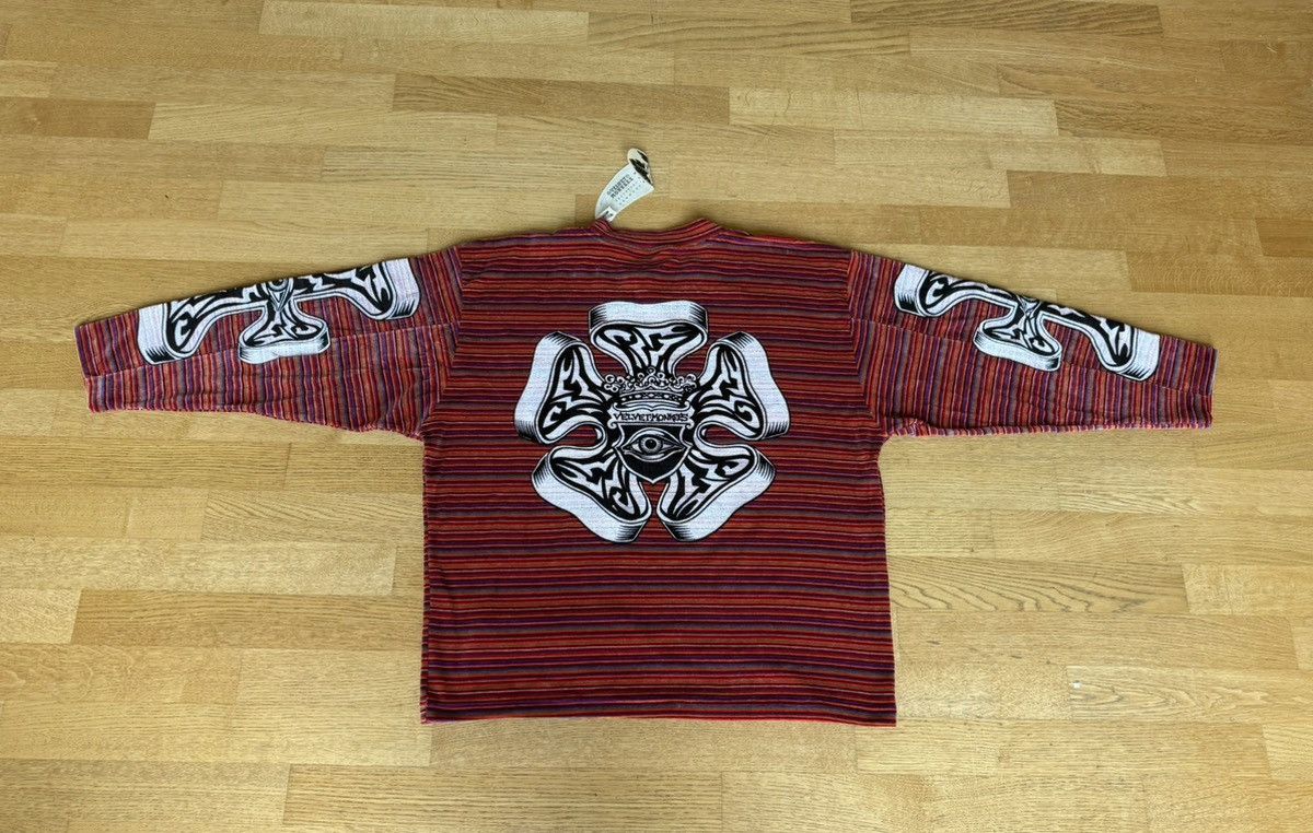 Walter Van Beirendonck NOS Early 90‘s Velvet Monkees - Fantasia Graphic Velvet knit Size US M / EU 48-50 / 2 - 14 Thumbnail