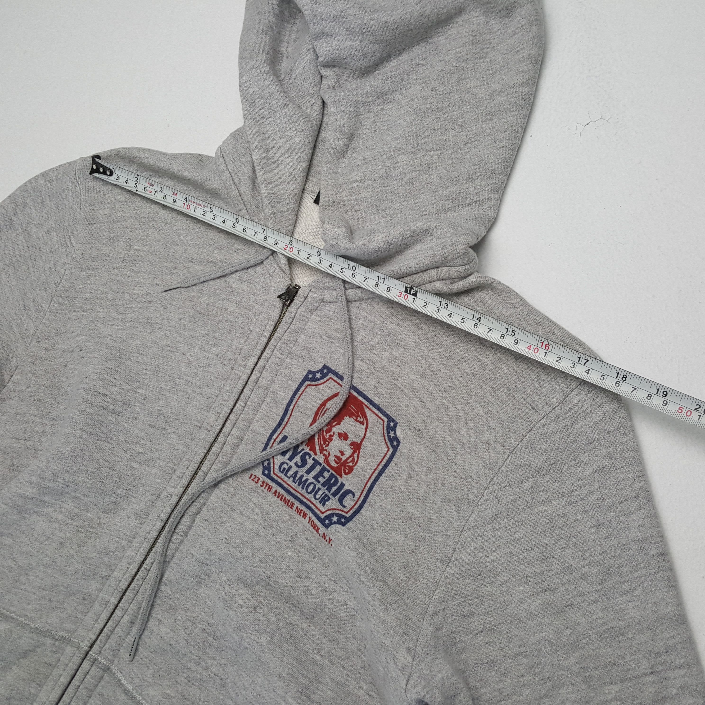 Hysteric Glamour × Japanese Brand × Vintage HYSTERIC GLAMOUR Japanese Brand Streetwear Zipper Hoodies Size US S / EU 44-46 / 1 - 5 Thumbnail
