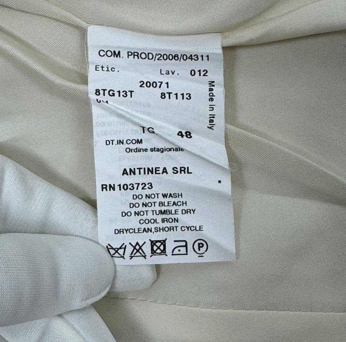 Armani Collezioni Armani Collezioni Striped Linen Jacket size 48 Size XL / US 12-14 / IT 48-50 - 11 Thumbnail