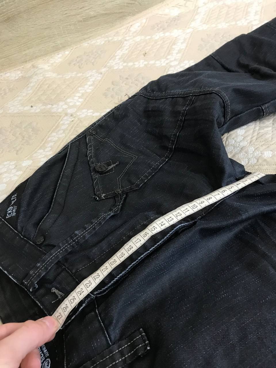 Ecko Unltd. 🔥 Ecko Vintage Logo Y2K Pants Trousers Jeans Pockets Size US 32 / EU 48 - 15 Thumbnail