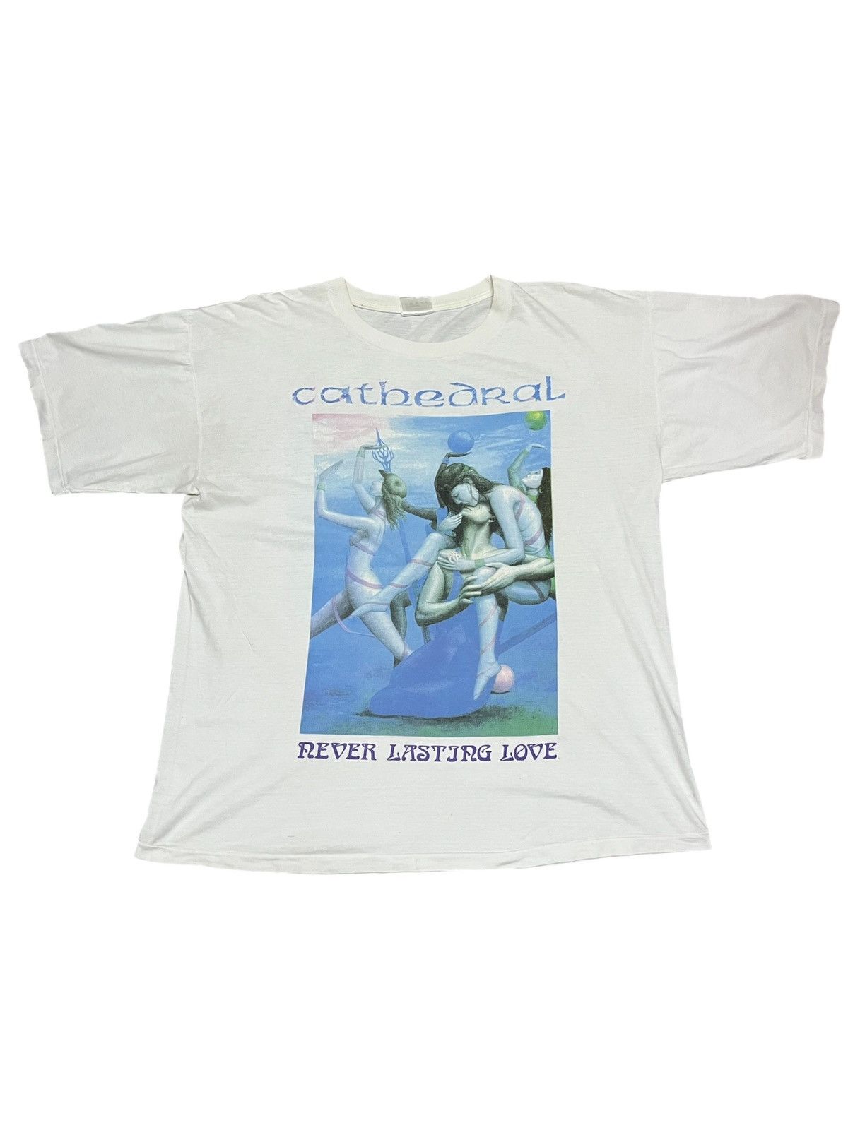Band Tees Vintage 90’s Cathedral Never Lasting Love Tees Size US L / EU 52-54 / 3 - 1 Thumbnail
