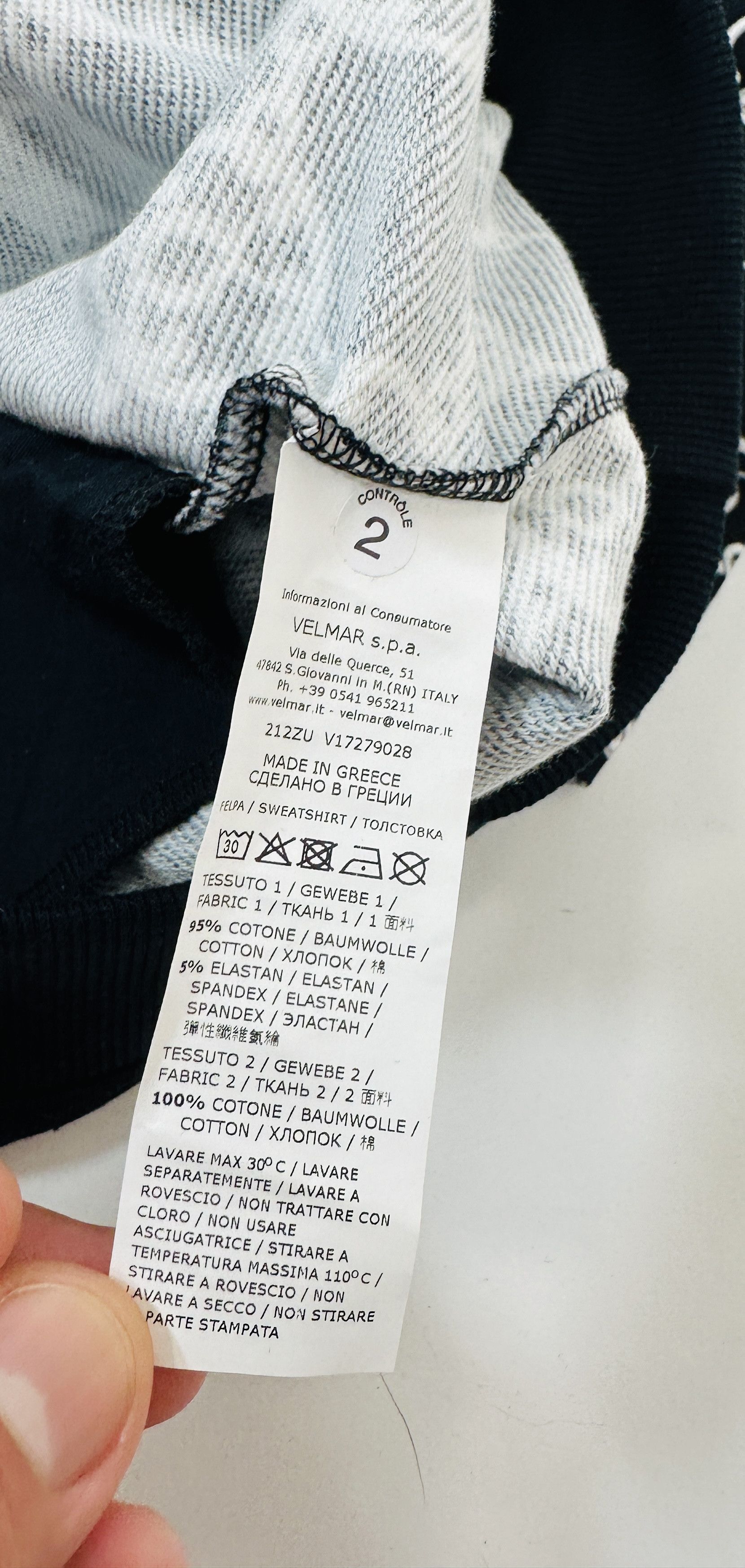 Moschino Mini Sweatshirt Dress Size XS / US 0-2 / IT 36-38 - 8 Thumbnail