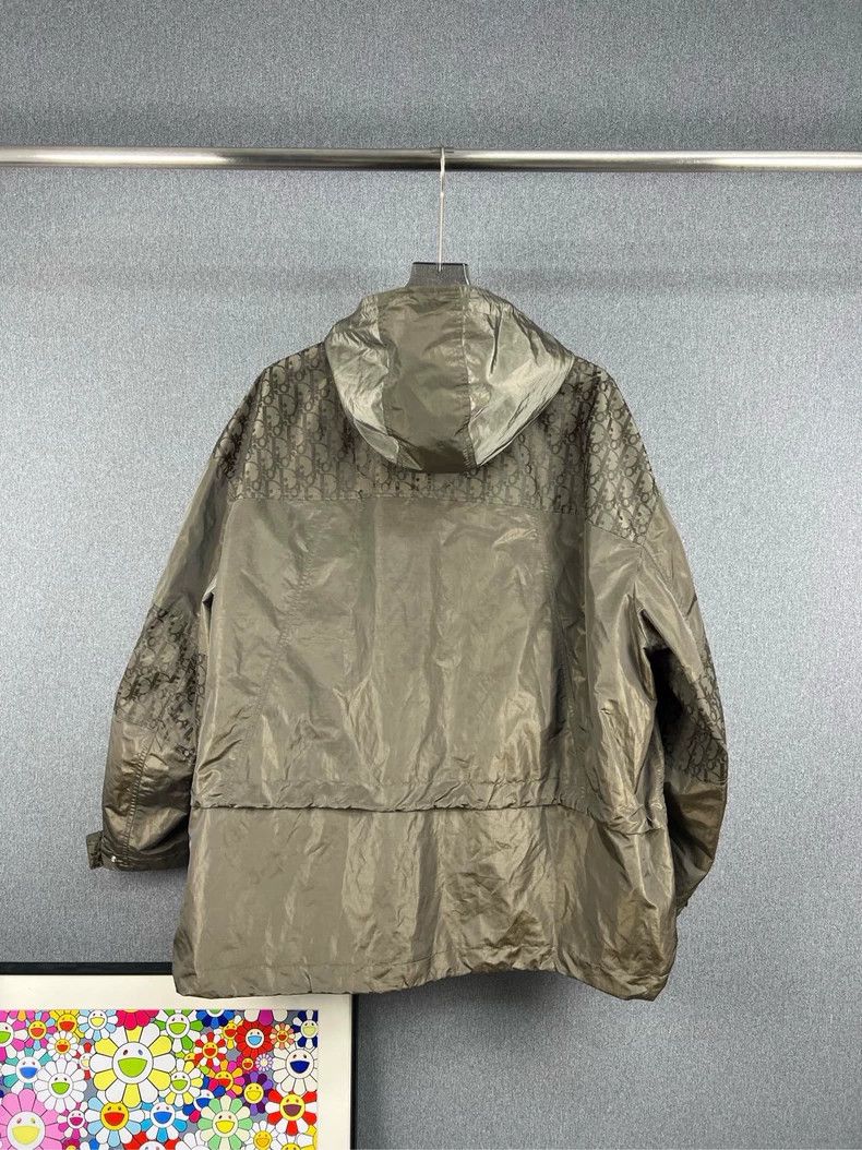 Dior Dior Old flower full LOGO nylon windbreaker zipper jacket 2 Size US L / EU 52-54 / 3 - 2 Thumbnail
