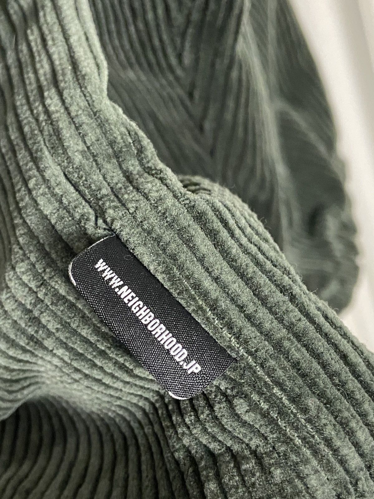 Neighborhood New Neighborhood Cord Windbreaker Jacket Green Size S Size US S / EU 44-46 / 1 - 11 Thumbnail
