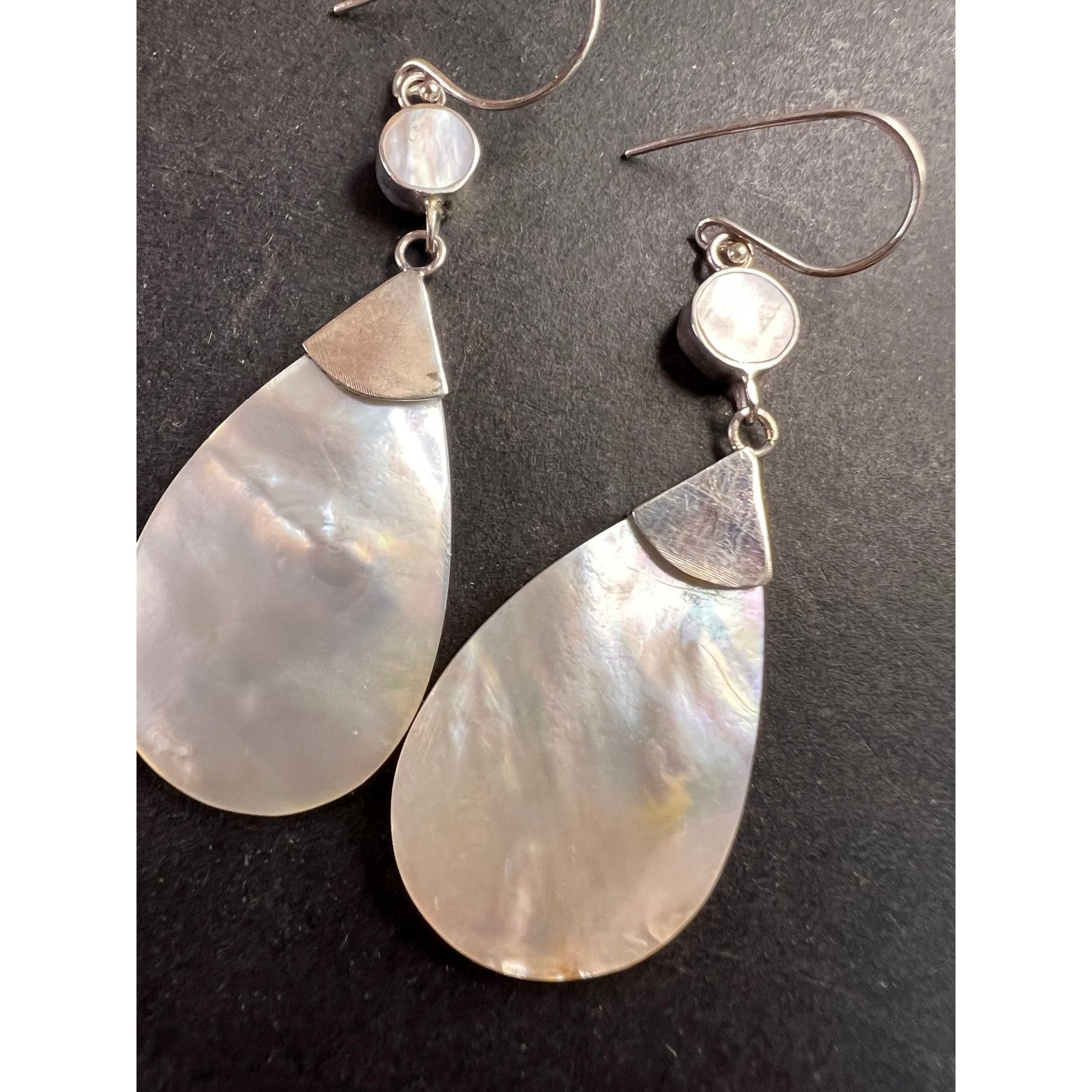Other Mother of pearl sterling silver dangle earrings Size ONE SIZE - 4 Thumbnail