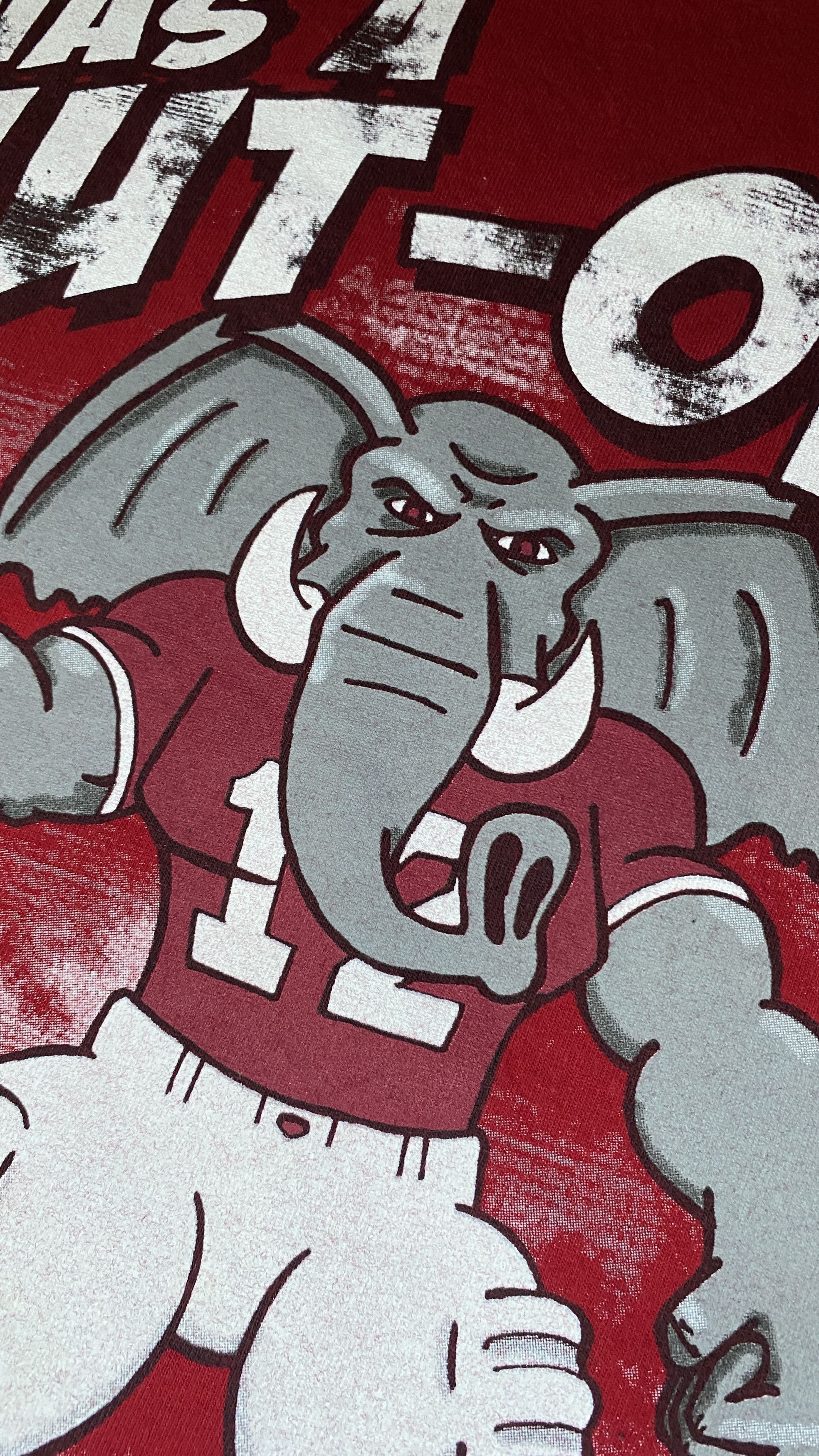 Vintage Vintage 2008 Alabama Iron Bowl 36-0 Shutout T-Shirt Size US XXL / EU 58 / 5 - 8 Thumbnail
