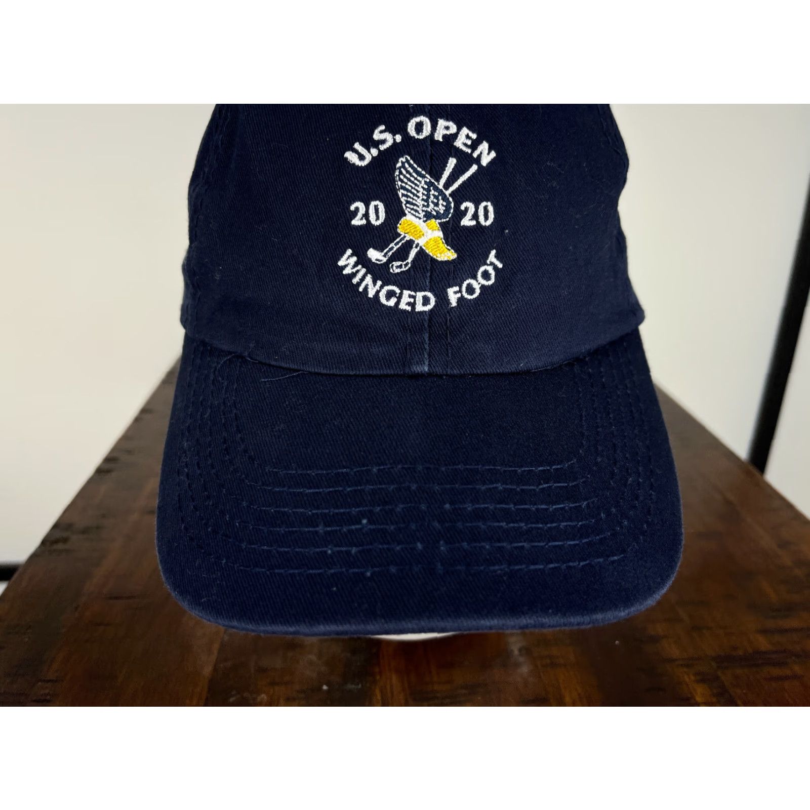 Vintage PGA USGA Golf Hat Cap Strap Back Adult Blue Embroidered Member Cotton Blend Size ONE SIZE - 3 Thumbnail