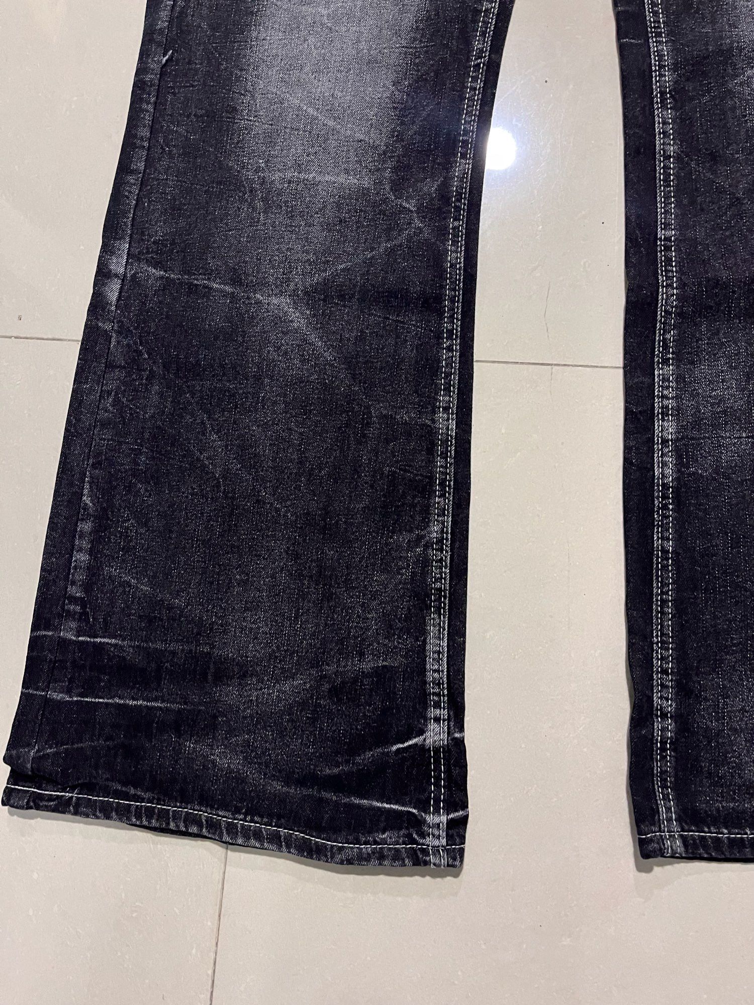 Japanese Brand × Jean New Retro Double Waist Washed Jeans Size US 35 - 7 Thumbnail