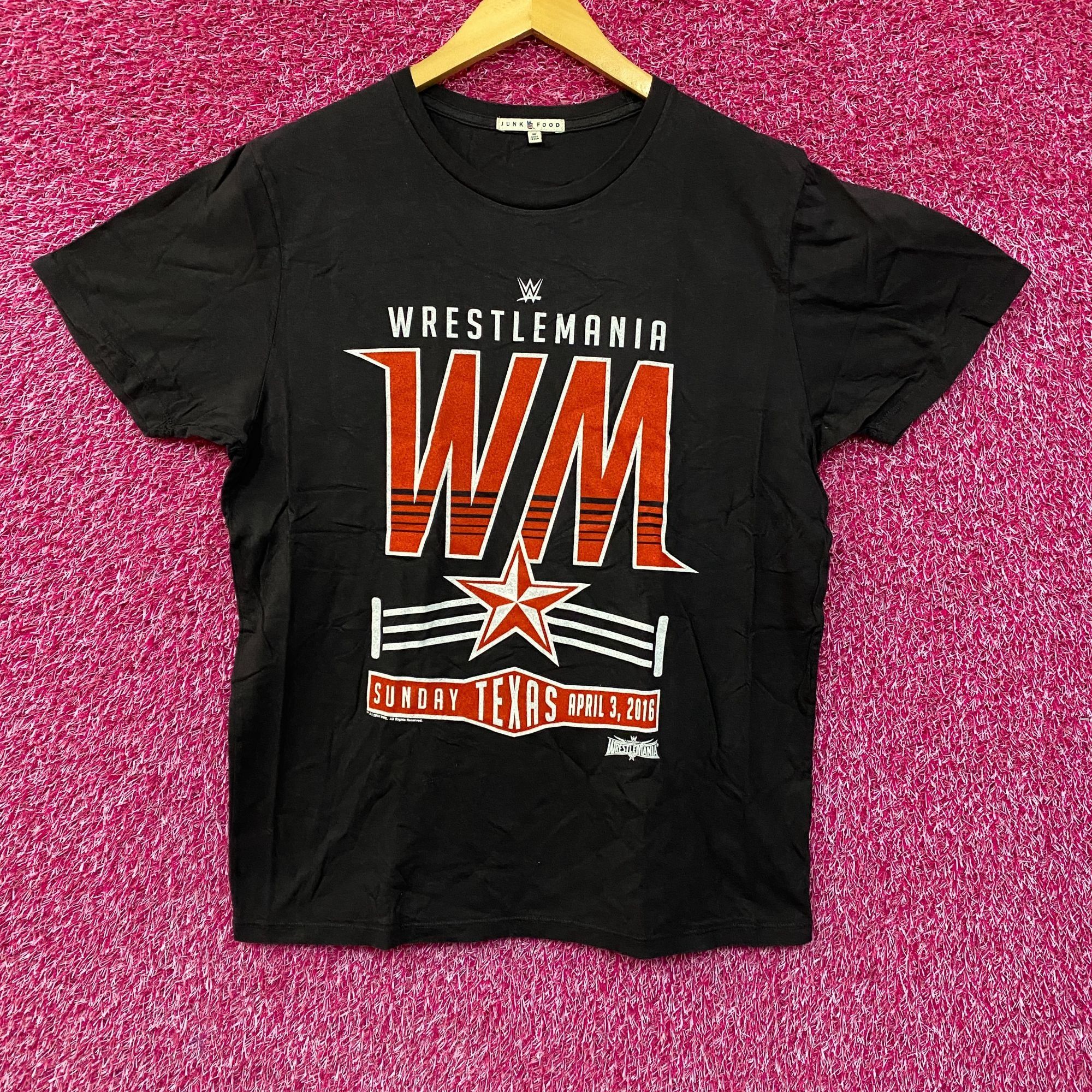 WWE WWE WrestleMania 32 Texas T-Shirt Medium Size US M / EU 48-50 / 2 - 1 Thumbnail