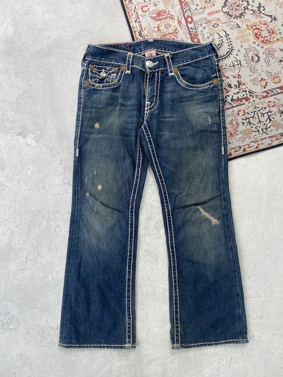 True Religion True Religion Billy Bootcut Jeans Size US 36 / EU 52 - 6 Thumbnail