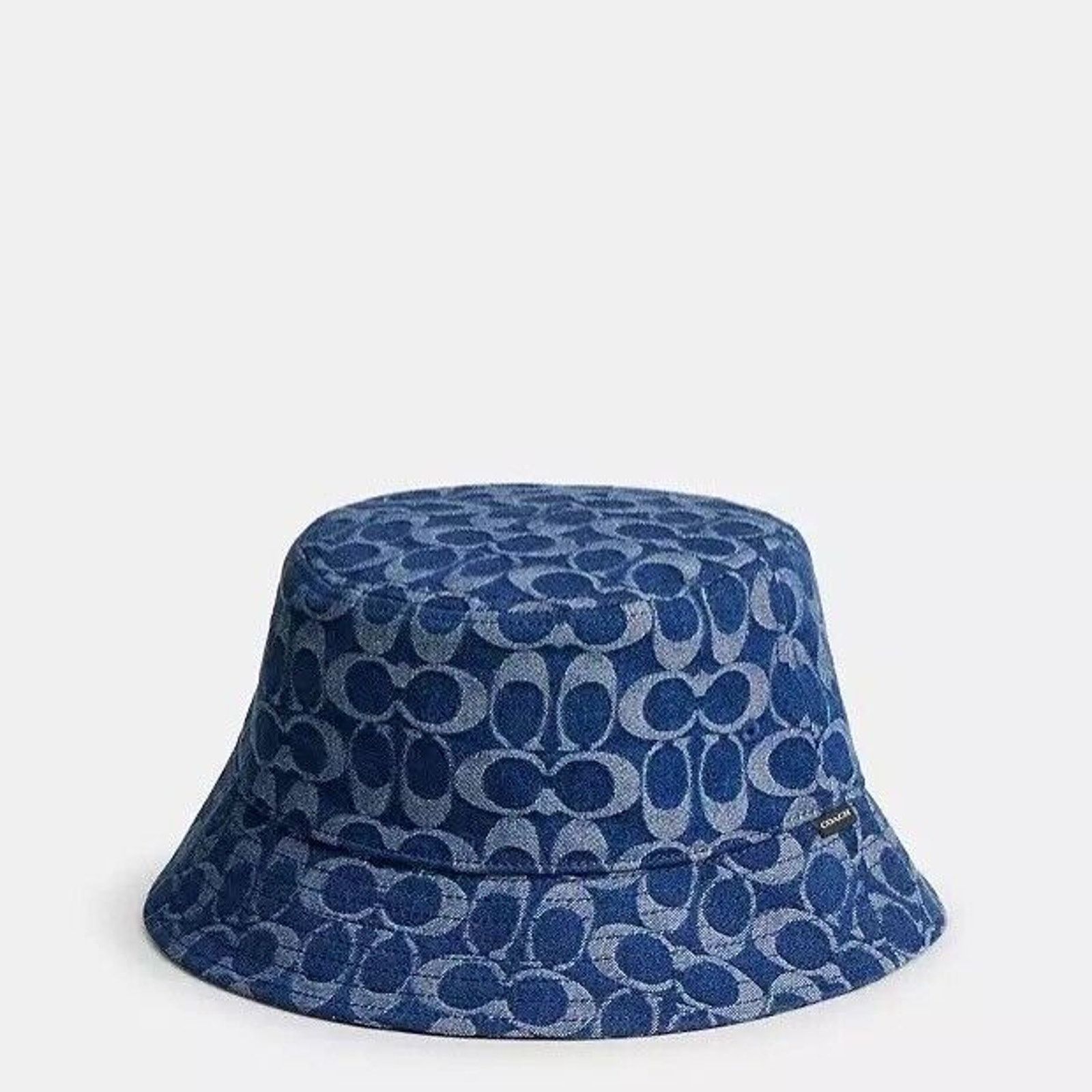 Coach NWT Limited Coach Signature Denim Bucket Hat CZ926 size M/L Size ONE SIZE - 2 Thumbnail