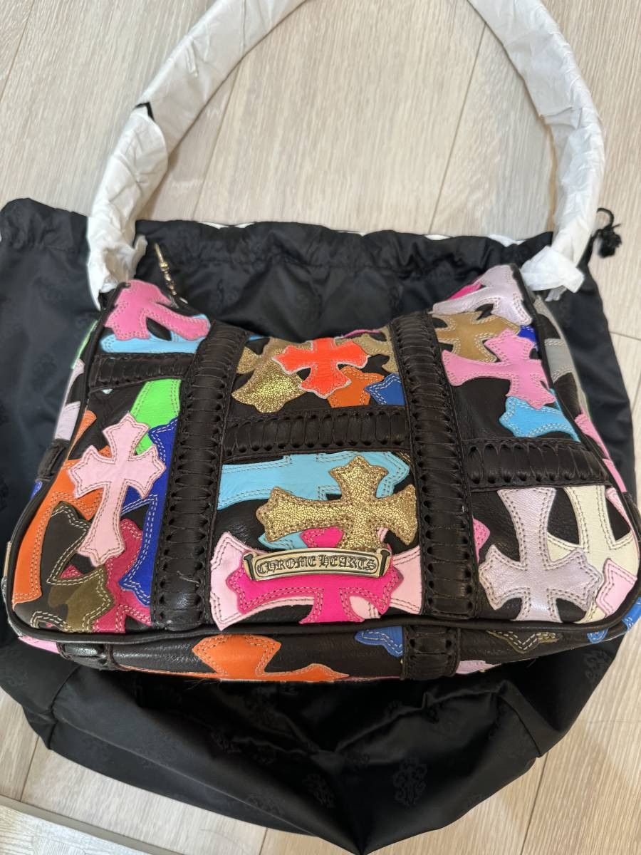 Chrome Hearts VIP Multicolor Cemetery Cross Bag